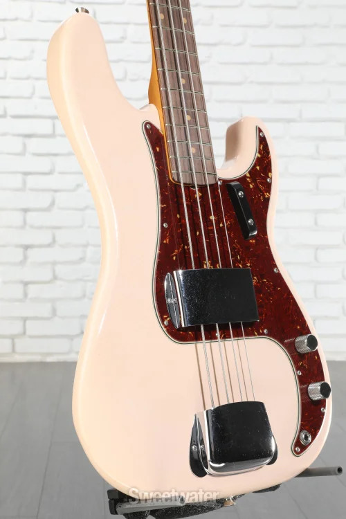 Fender Custom Shop 1960 Precision Bass DLX Closet Classic – Shell Pink