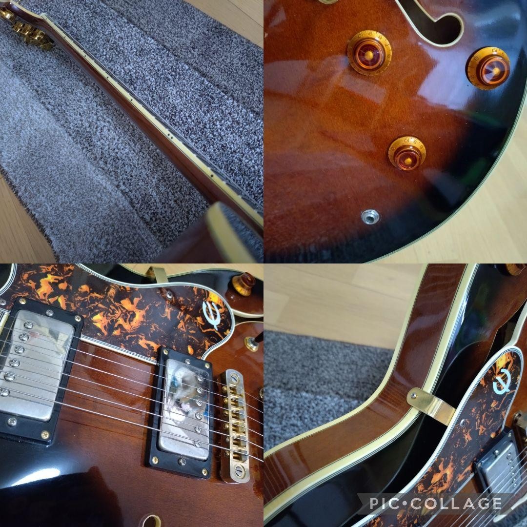 Epiphone semi-acoustic sheraton electric guitar