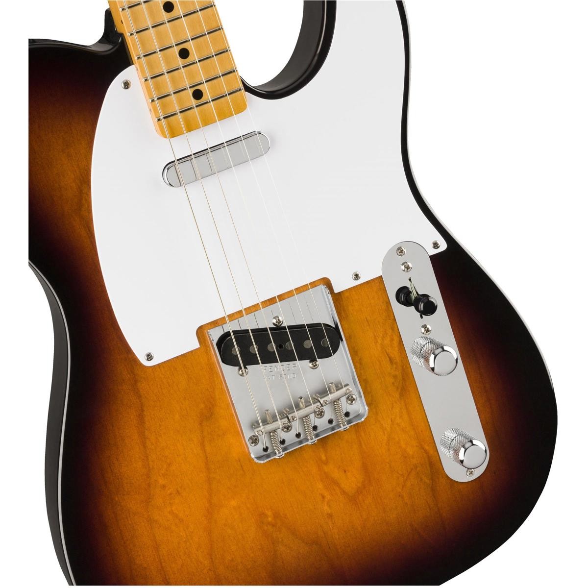 Fender Vintera ’50s Telecaster Electric Guitar, Maple, 2-Color Sunburst