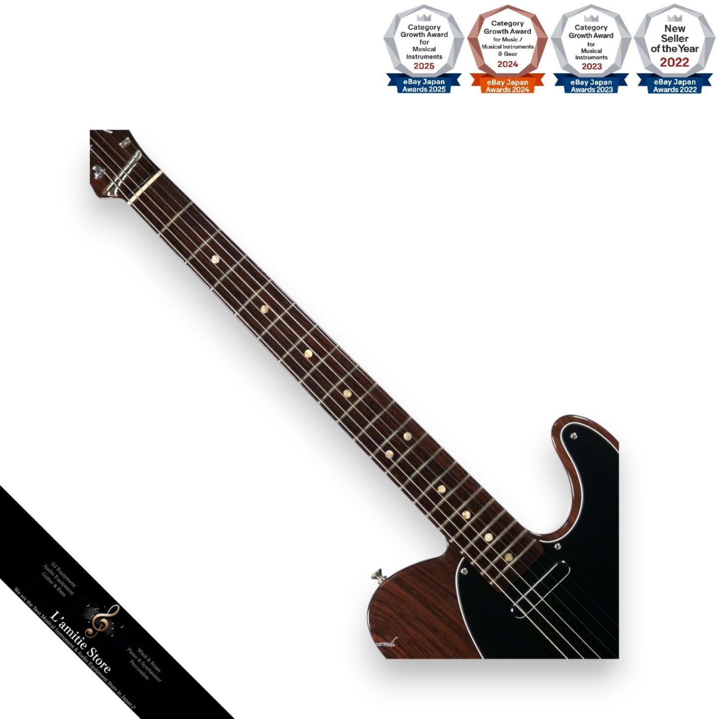 Fender Custom Shop Rosewood Telecaster Electric Guitar