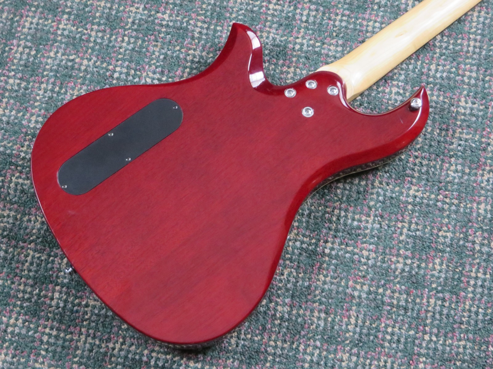 2010 B.C. Rich Masterpiece Eagle Trans Red Quilt!