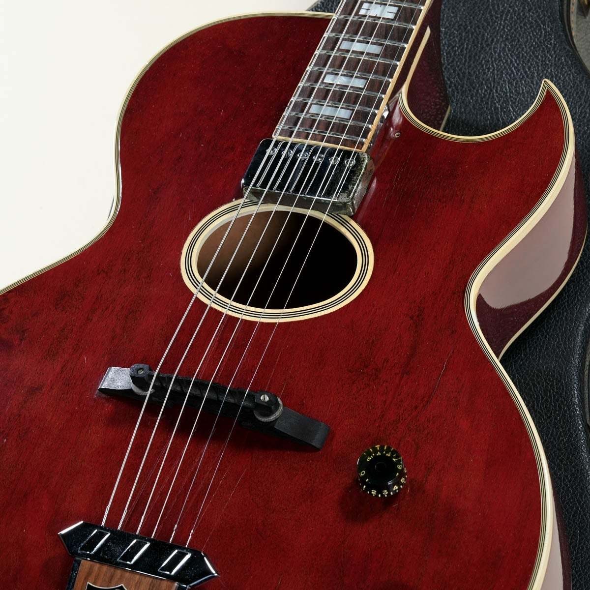 Gibson 1974-75 Howard Roberts Custom Wine Red SN.406830 3.04kg Electric Guitar