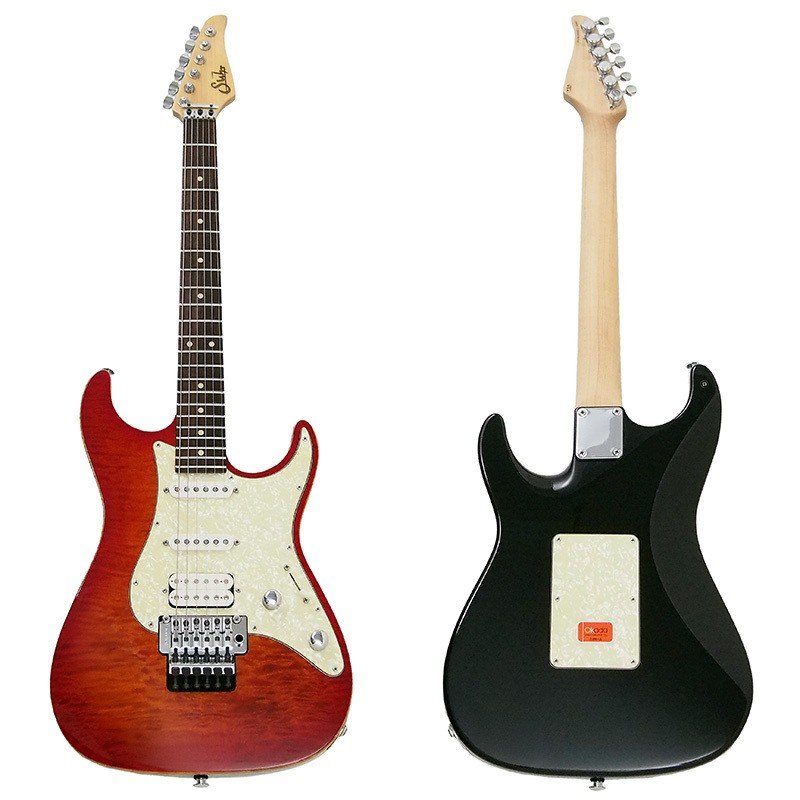 Electric Guitar Suhr J Select Series Red Made in Japan with Soft Case