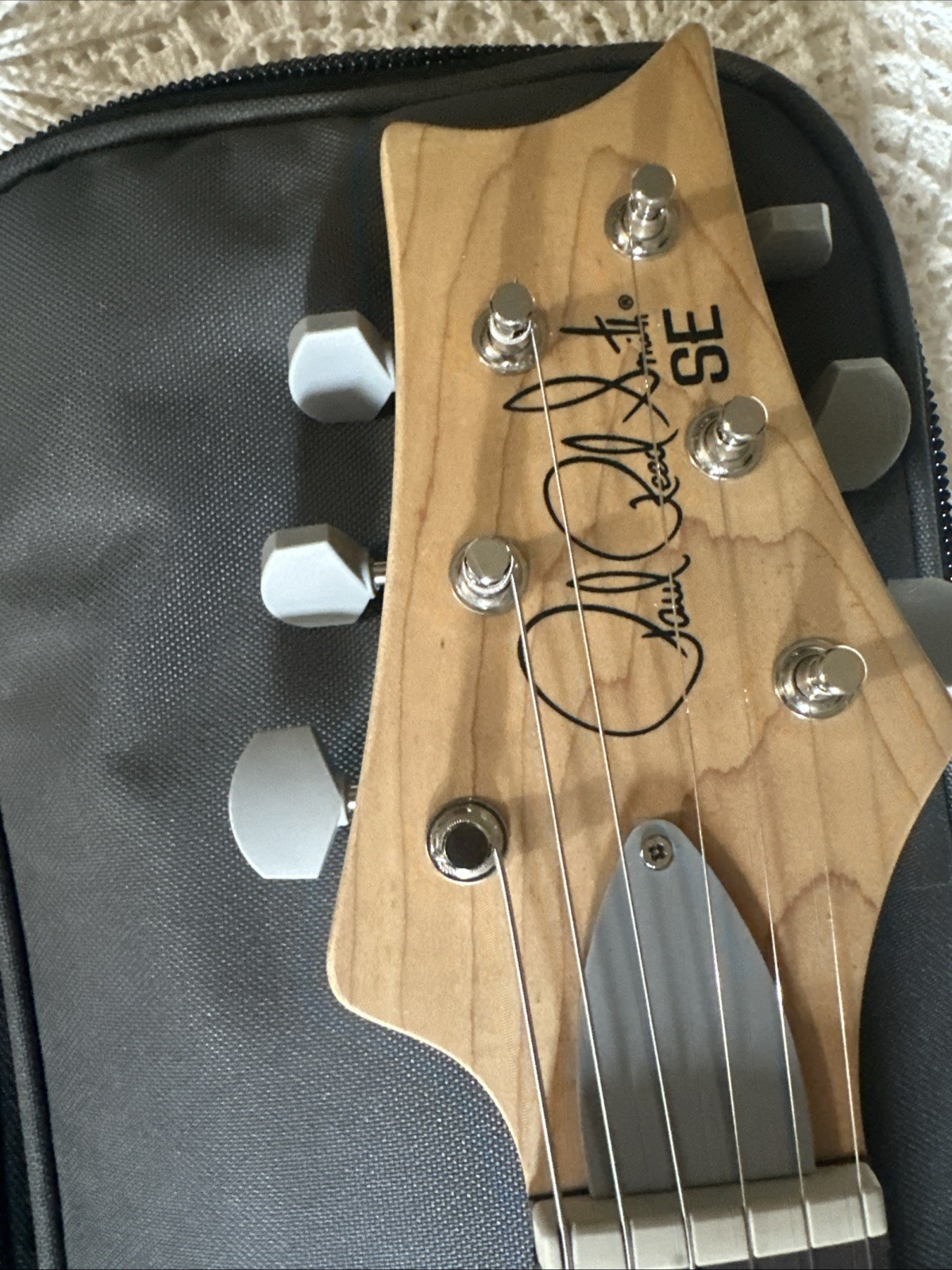 PRS SE Silver Sky John Mayer Signature Black with Upgraded Pickups and Gig Bag