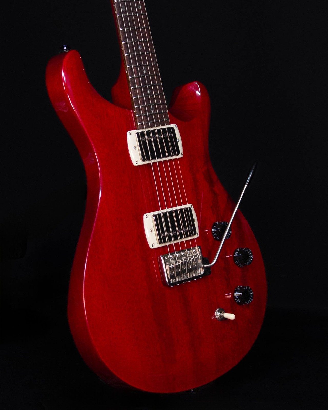 PRS SE DGT Standard, Moons, Vintage Cherry