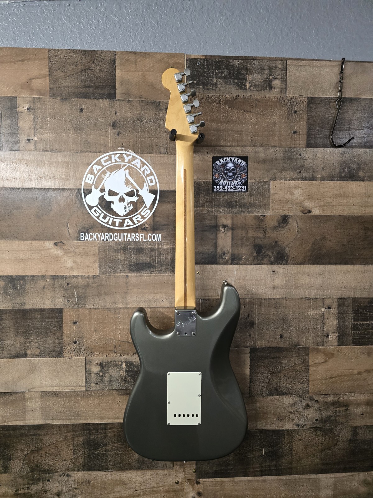 1989 Fender Stratocaster USA Strat Plus Lace Sensor E9 Serial Pewter W/ OHSC