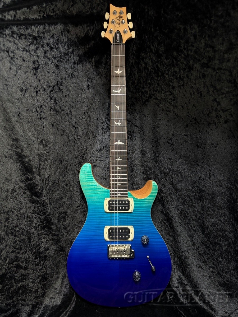 Paul Reed Smith (PRS) SE Custom 24 -Sapphire Fade- 2025 CTI H042429 3.4kg Guitar