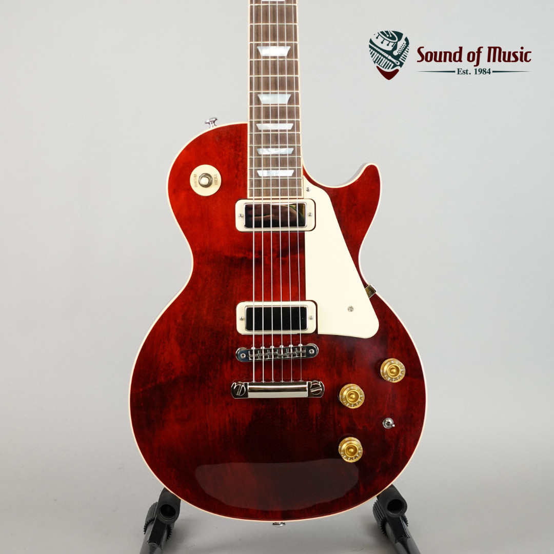 Gibson 2015 Les Paul Deluxe 100th Anniversary W/Case – Wine Red (Used)