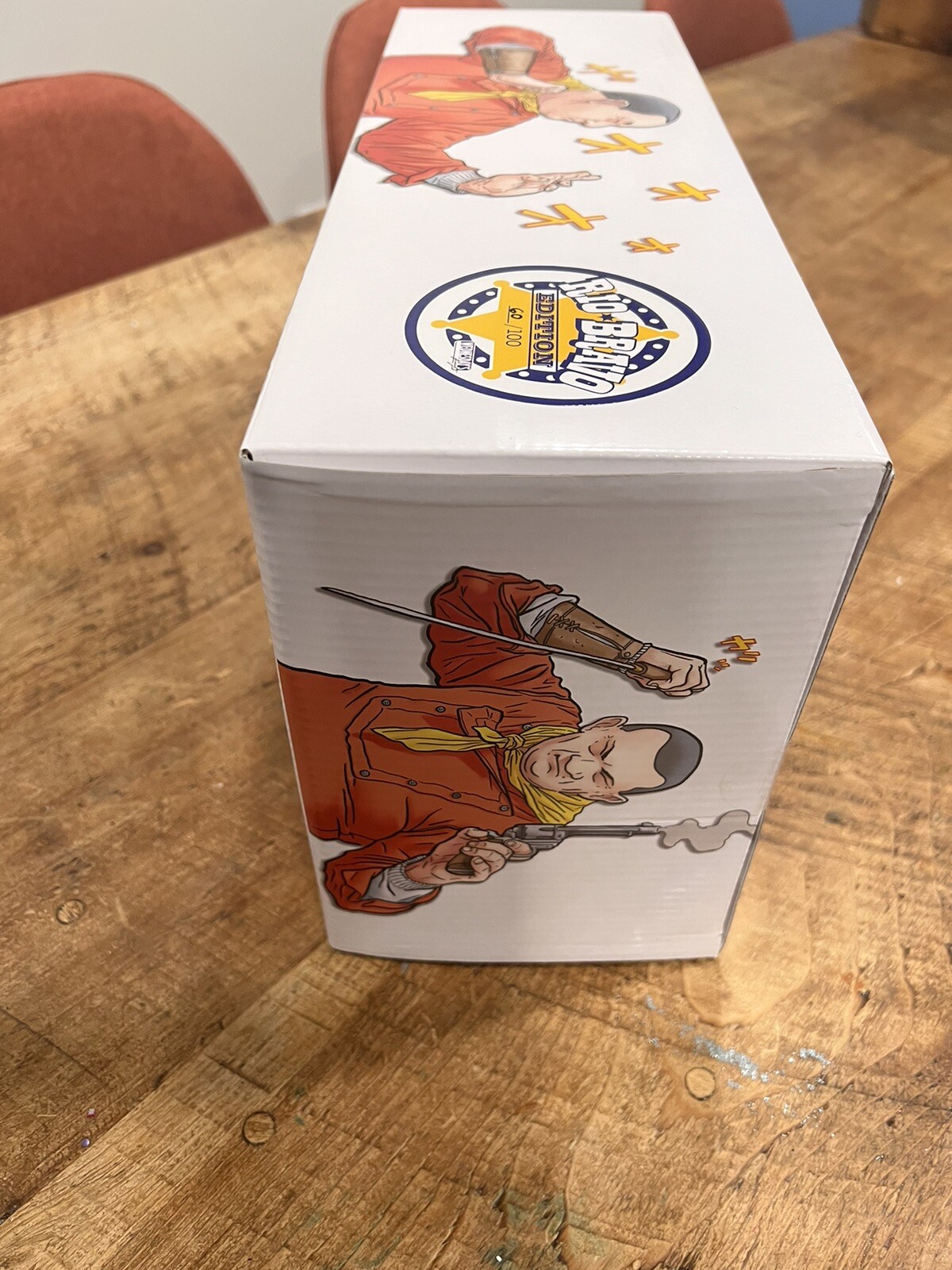 Shaolin Cowboy Vinyl Toy Figure – Geof Darrow Rare Blue Edition Only 100! $200