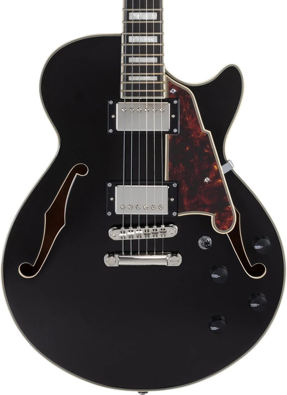 D’Angelico Premier SS Electric Guitar – Black Flake