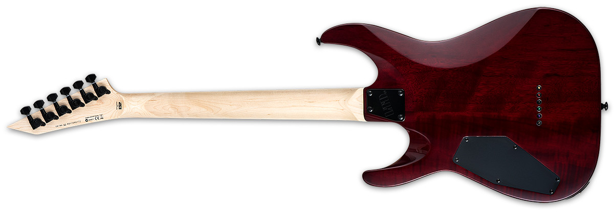ESP LTD MH-200QM NT See Thru Black Cherry Electric Guitar B-Stock MH-200 QM