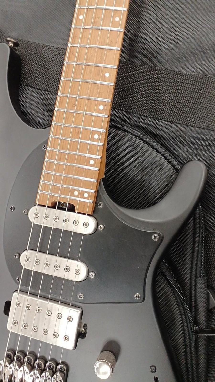 IBANEZ Q54 1P-02 Used Nato body Maple neck Rosewood fingerboard Black w/Gig case