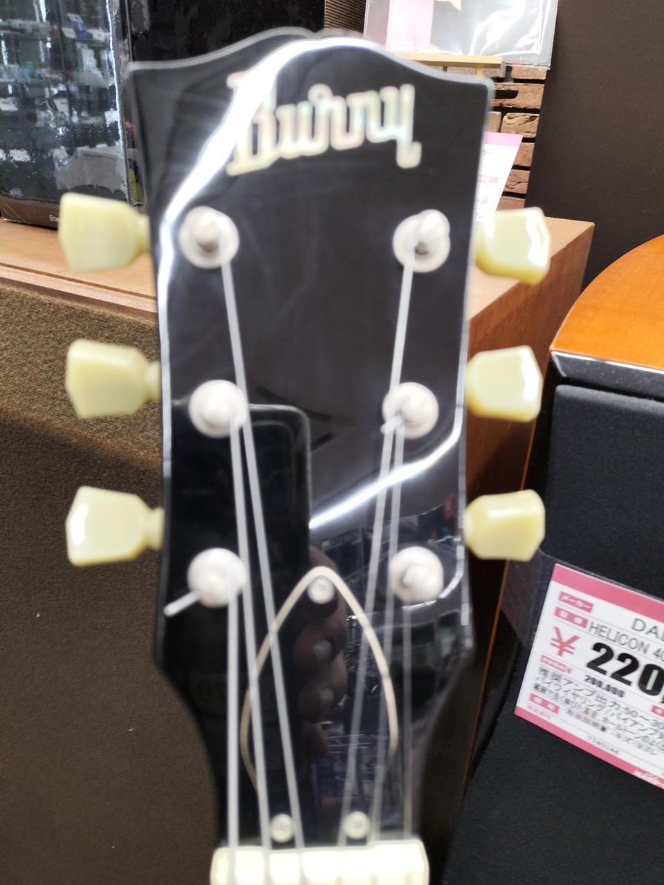 BUNNY Semi Acoustic Guitar Rsa-65 Used