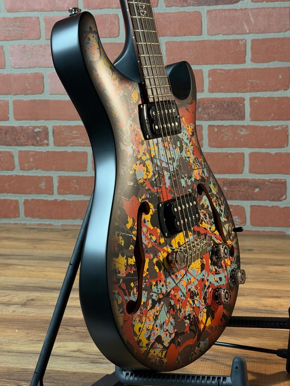 PRS SE Ed Sheeran Hollowbody I Piezo Baritone Electric Guitar – Cosmic Splash