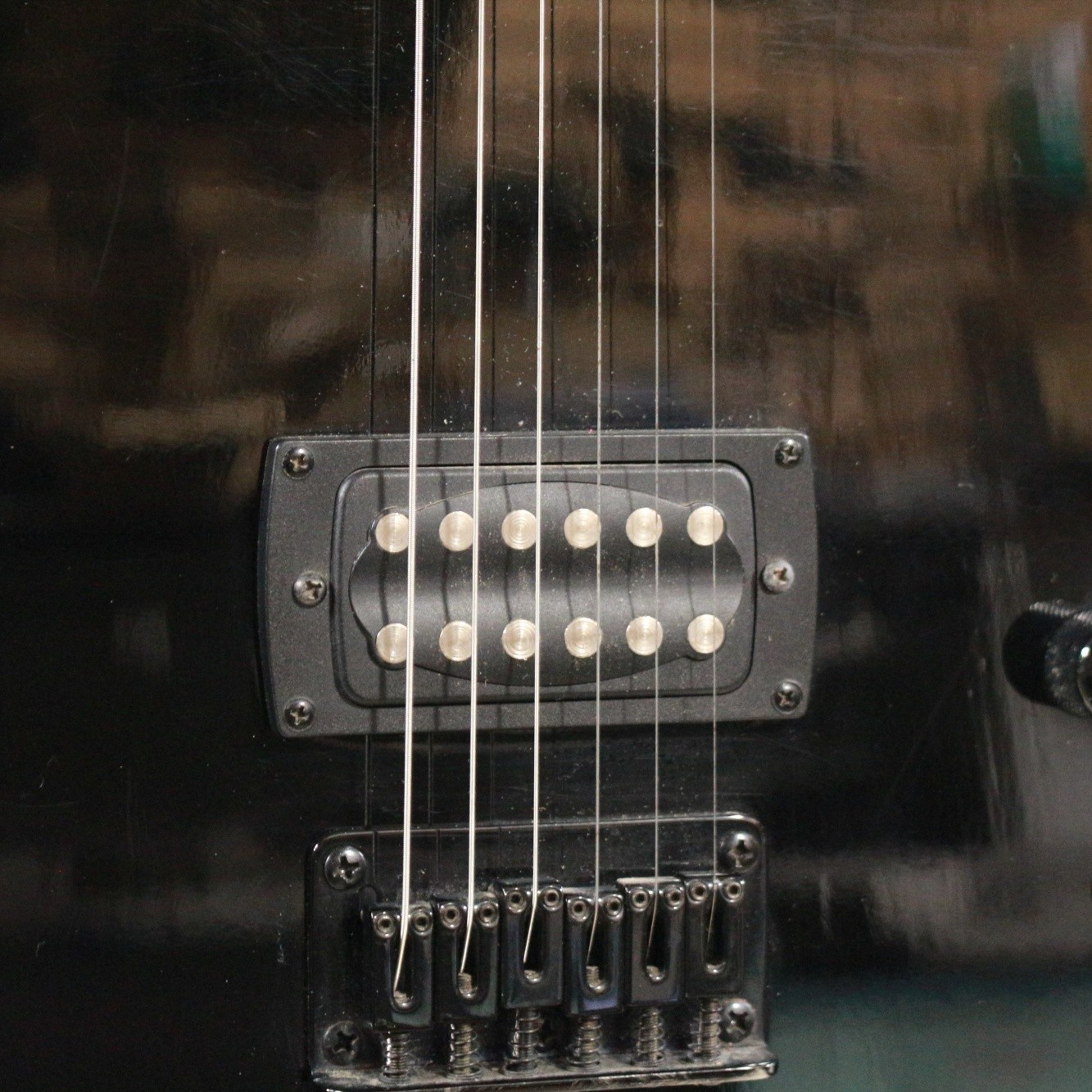First Act ME636 Double Cutaway Electric Guitar in Black (FOR PARTS-NOT WORKING)