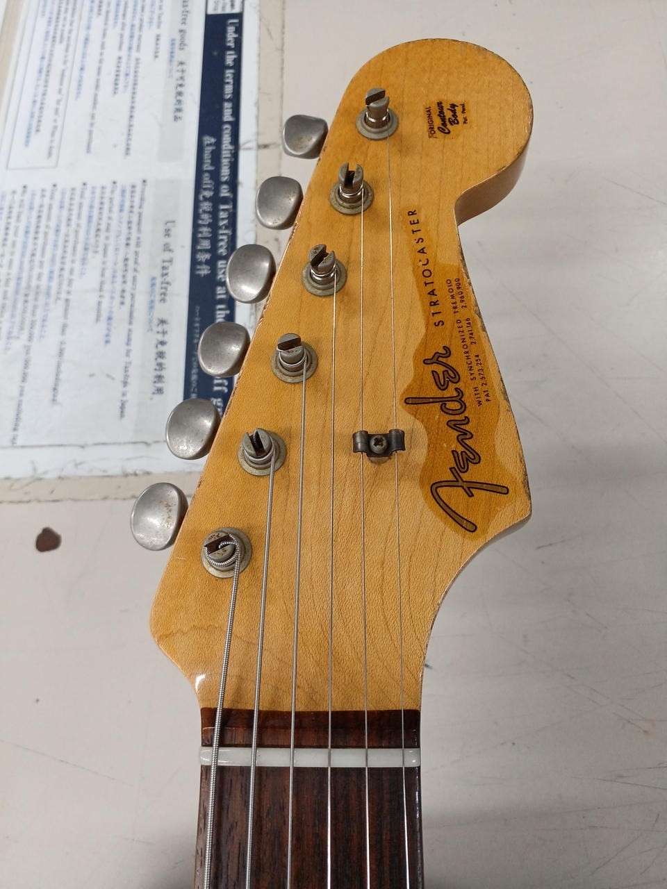 Fender Custom Shop 1963 Michael Landau Strat Fiesta Red 3 Tone Sunburst Relic