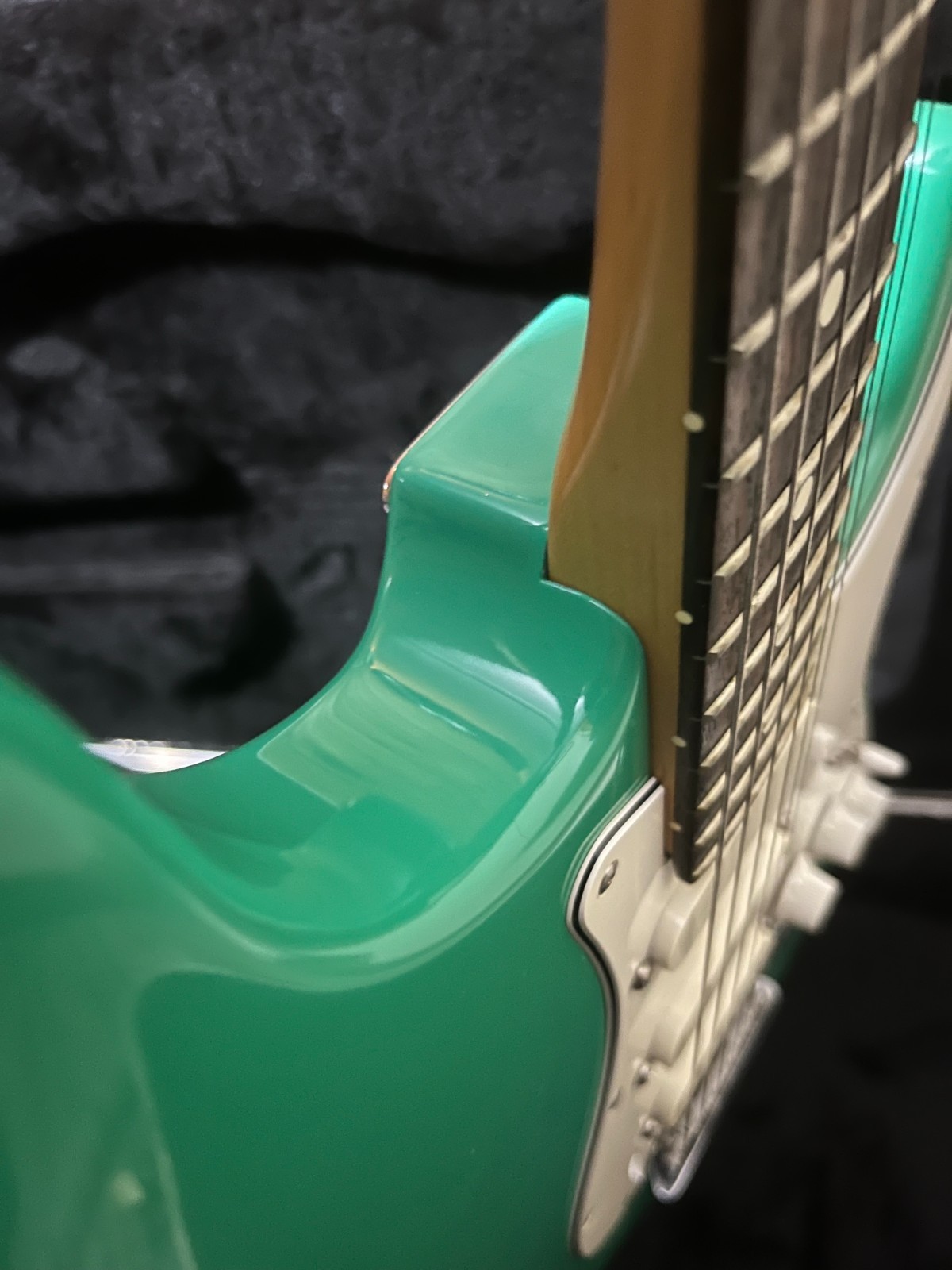 Fender Strat Plus Bahama Green 1988-89 Electric Guitar w/ Rosewood Fretboard