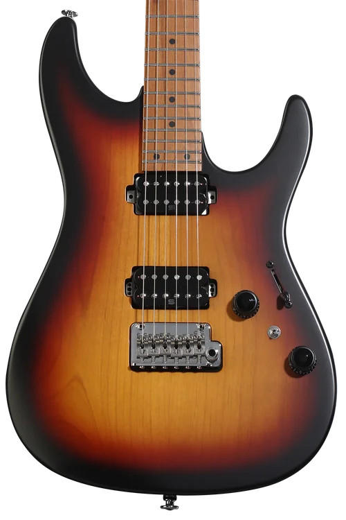 Ibanez Prestige AZ2402 Electric Guitar – Tri Burst Fade Flat