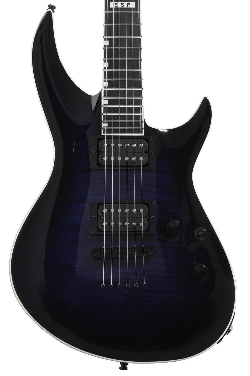 ESP E-II Horizon III – Flamed Maple, Reindeer Blue