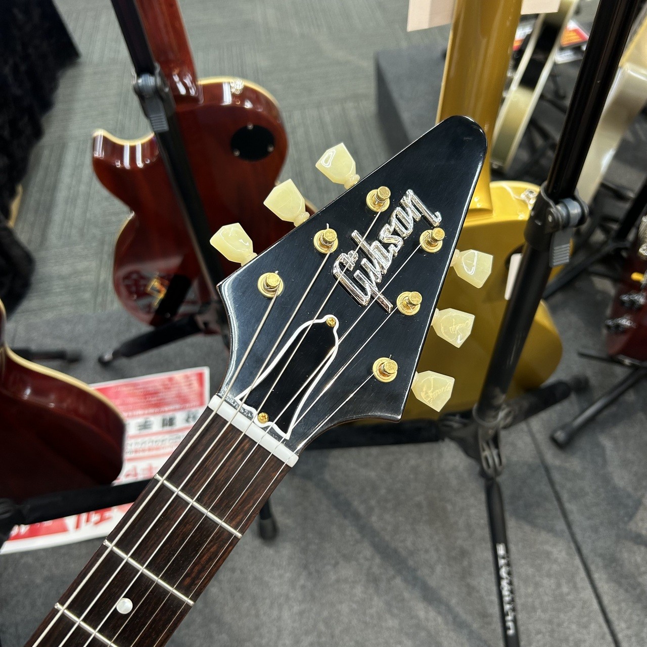 Gibson Custom Shop 1959 Flying V Mahogany Natural 2.81kg 2021 Electric Guitar