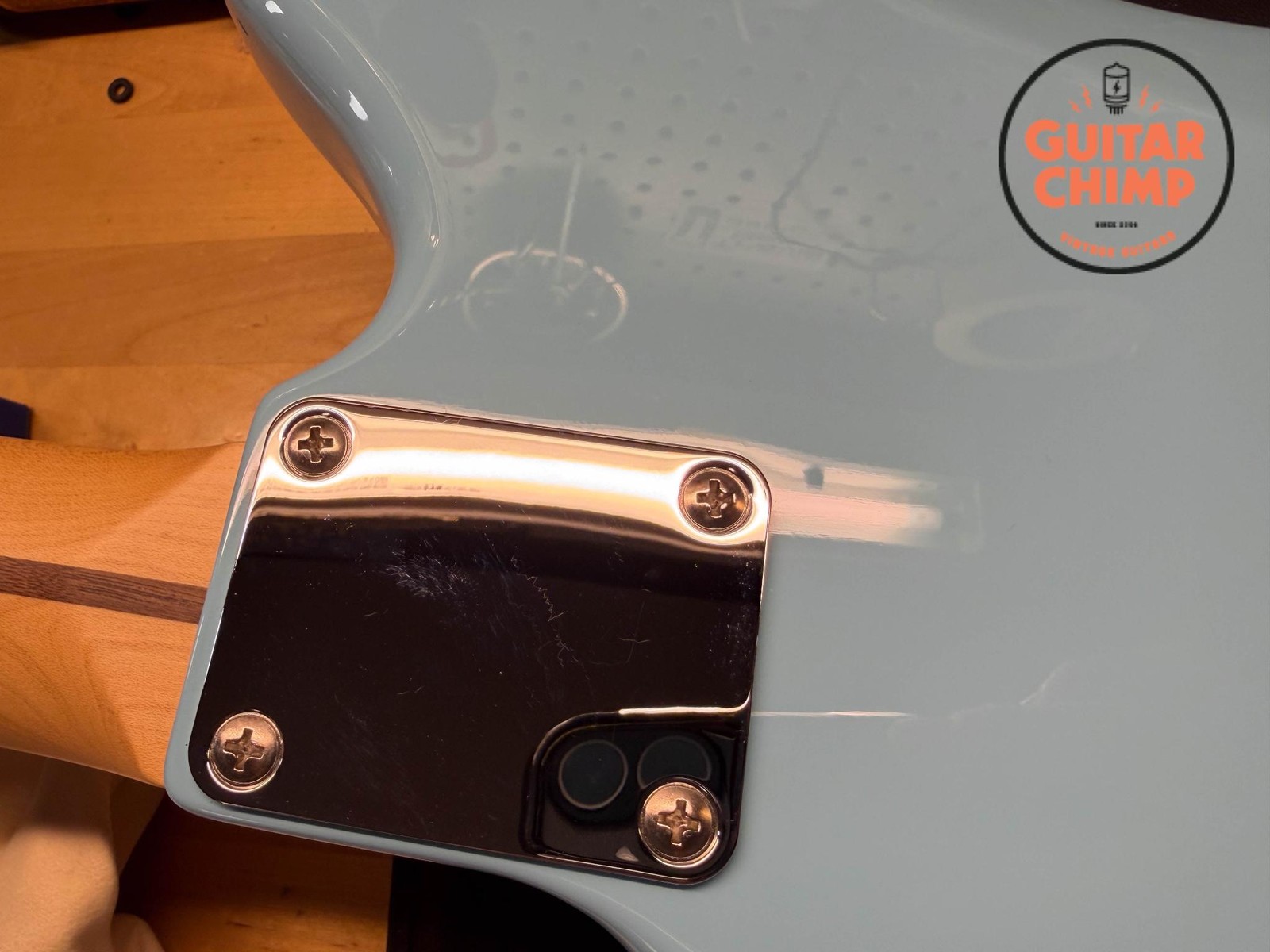2024 Fender MIJ Hybrid II Jazzmaster FMT Flame Celeste Blue w/ HSC Japan