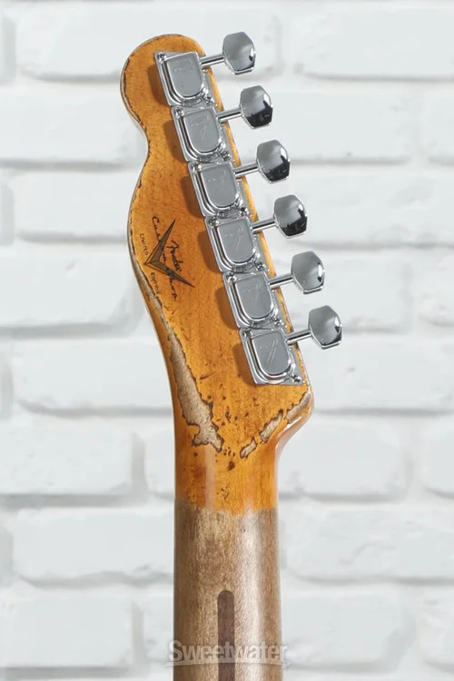 Fender Custom Shop Limited-edition Telecaster Custom Electric Guitar – Aged