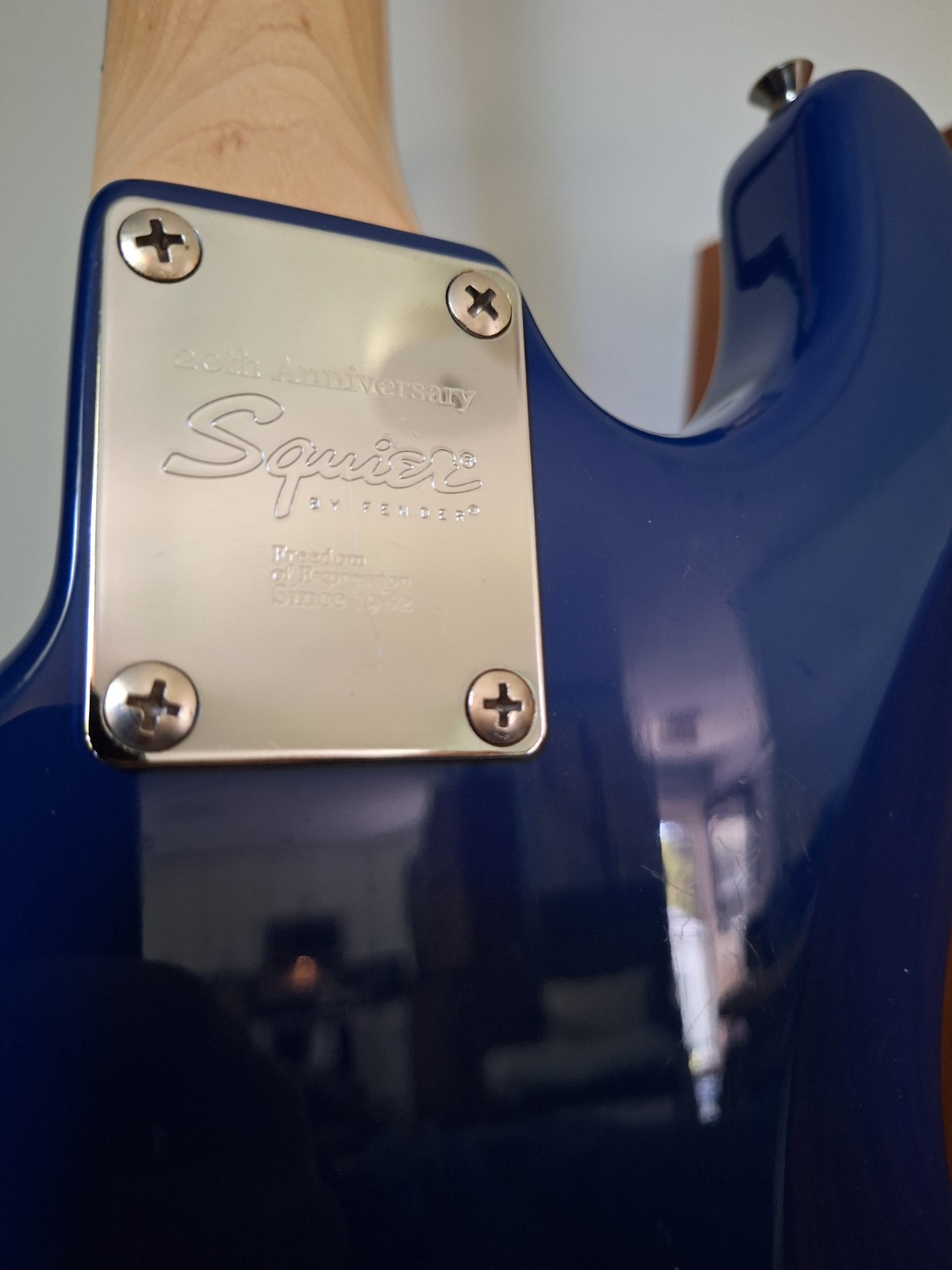 Fender Squier Affinity “Fat Strat” HSS baltic blue electric guitar