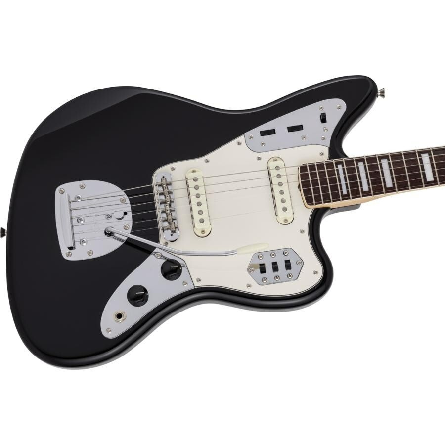 Fender Made in Japan Traditional Late 60s Jaguar Black Electric Guitar