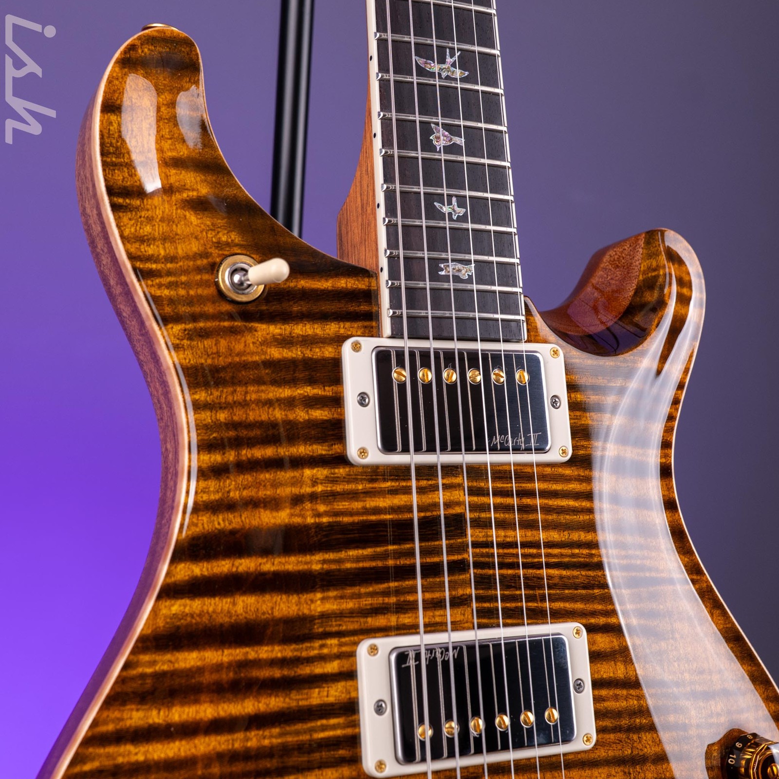 PRS Wood Library McCarty 594 Tremolo 10-Top Tiger Eye