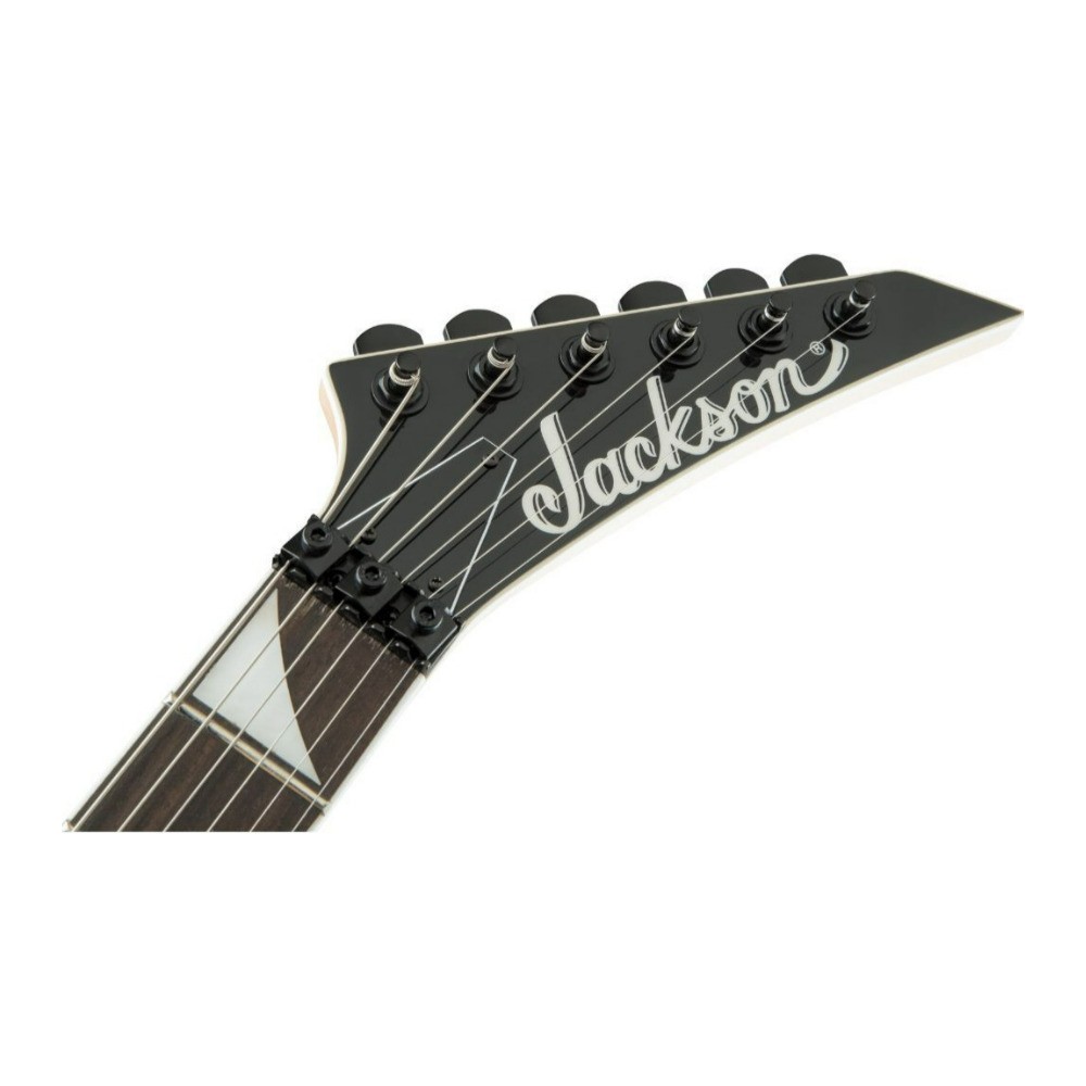 Jackson JS Series Rhoads JS32 6 String Black with White Bevels Electric Guitar