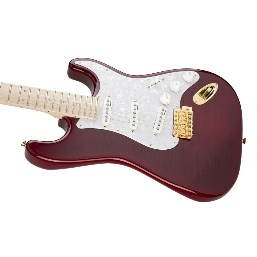 Fender Made in Japan Exclusive Richie Kotzen Stratocaster Transparent Red Burst