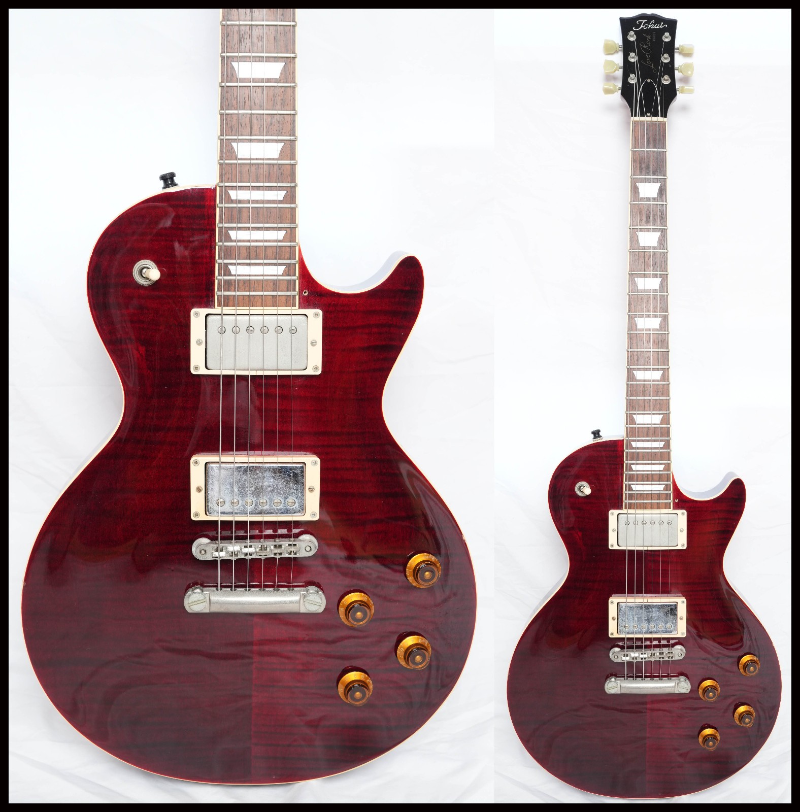Tokai LS-118F Cherry Love Rock (Modified) Flame Maple Top Les Paul Standard MIJ