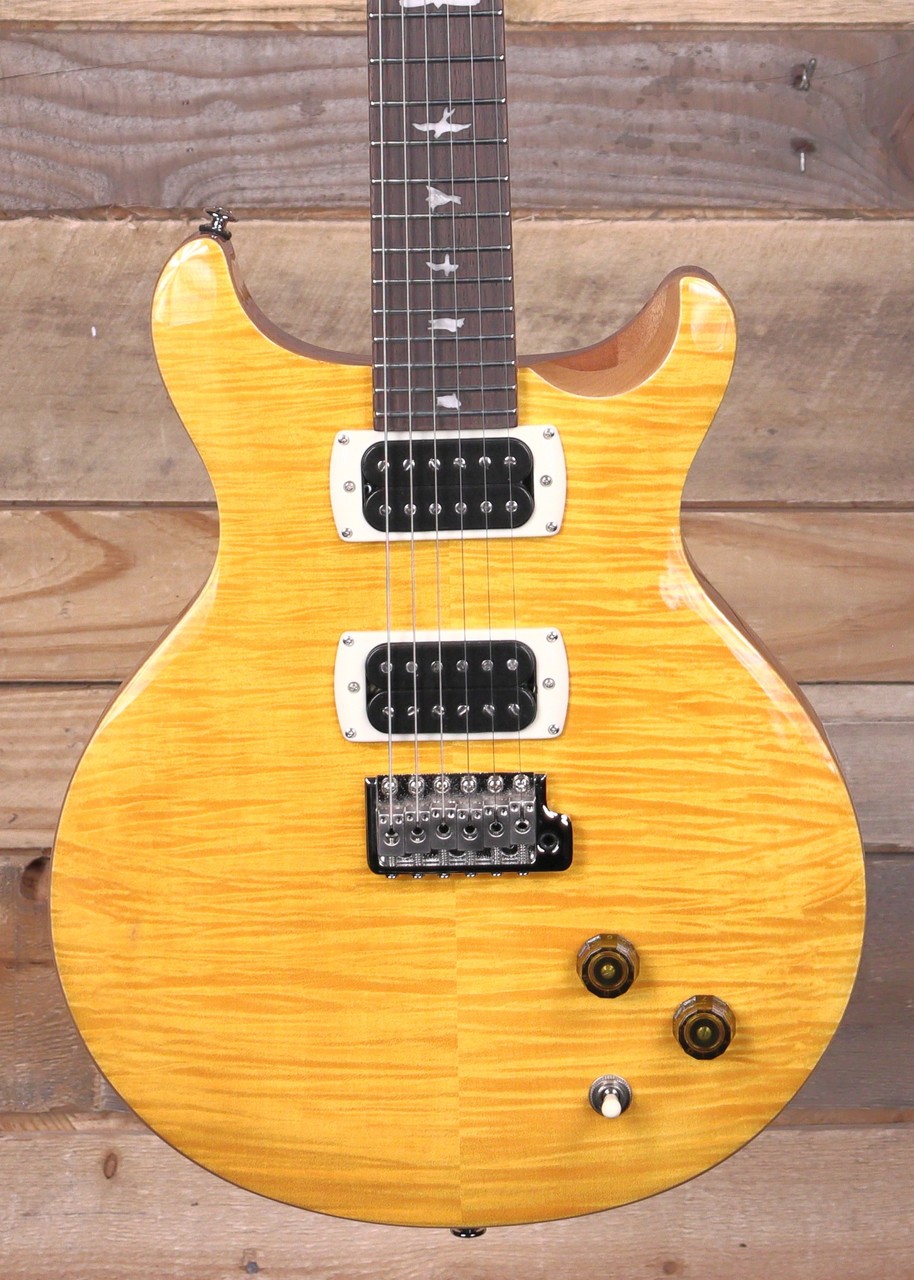 PRS SE Santana Electric Guitar Santana Yellow w/ Gigbag