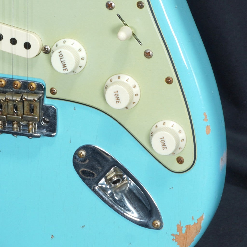 FENDER CS Limited Edition 1960 Stratocaster Relic 2022 Faded Daphne BL[CZ561617]