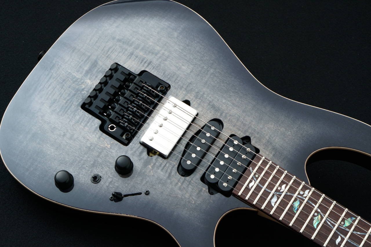 Ibanez J.Custom RG8870 Black Rutile Electric Guitar, Used