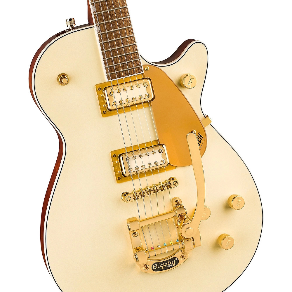 Gretsch Guitars Electromatic Pristine Jet SingleCut Electric Guitar White Gold