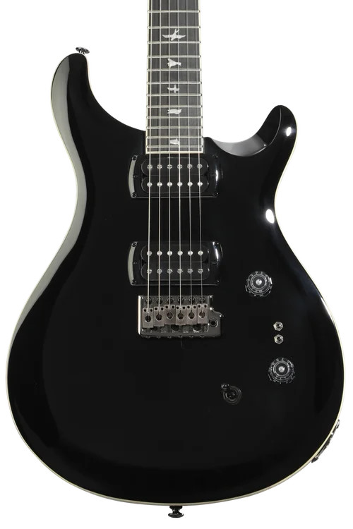 PRS SE Standard 24-08 Electric Guitar – Black, Ebony Fingerboard, Sweetwater