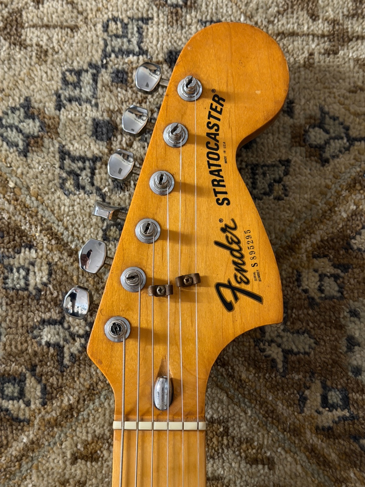 Vintage Fender 1978 Stratocaster Hardtail w/ Built in Pre Amp Boost & Hard Case
