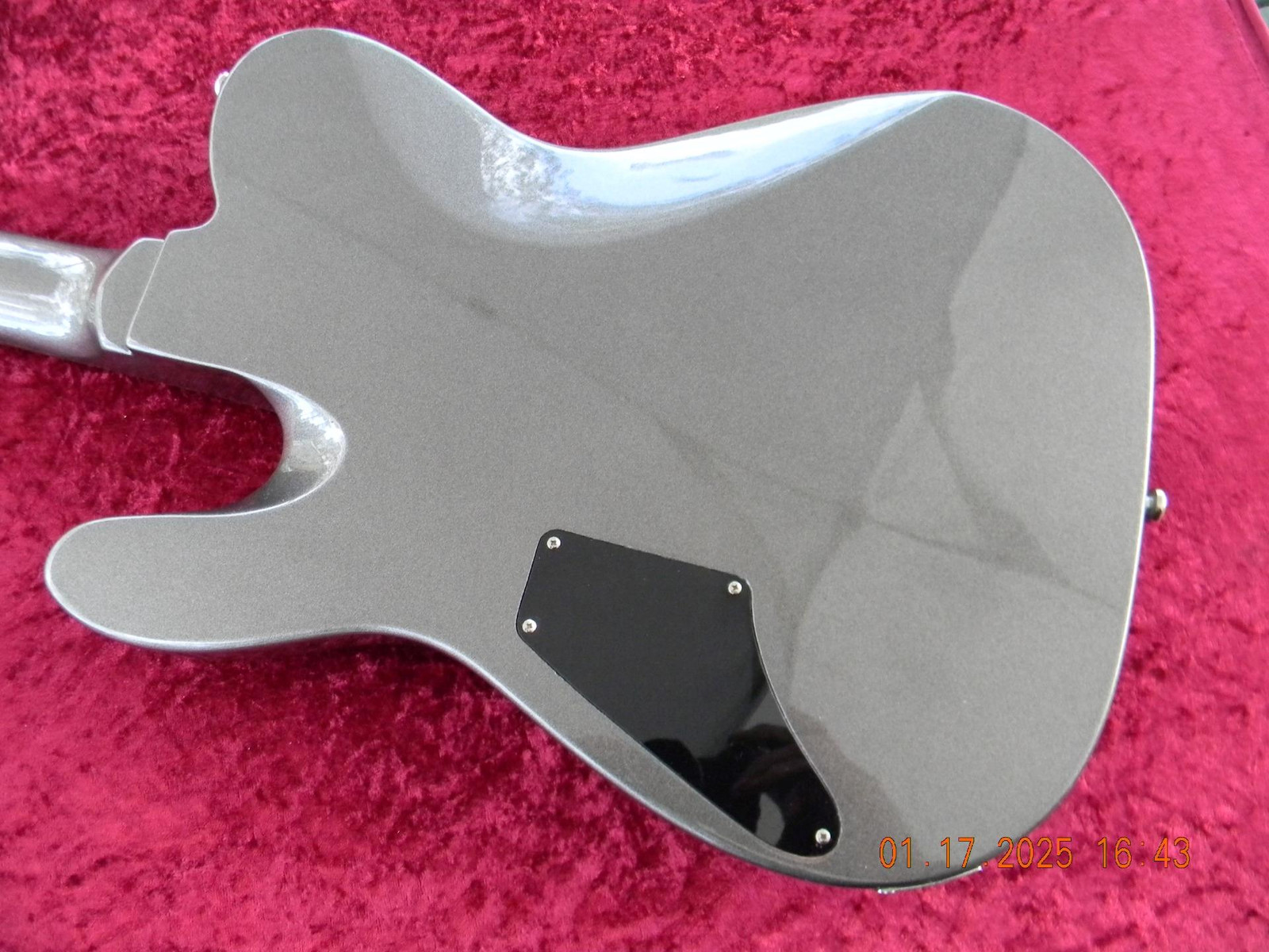 Censtar Set Neck HH Tele,Hot Zebra Humbuckers, Coil Splitting,Capacitor Upgrade