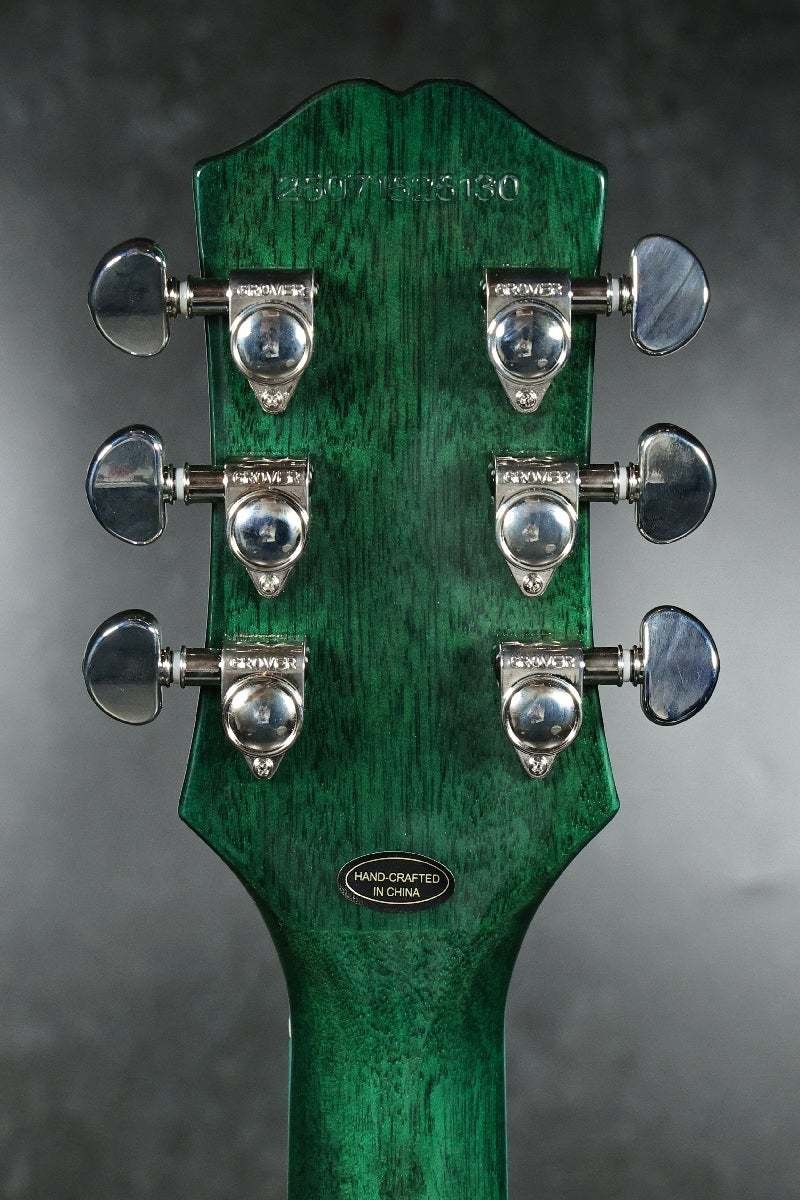 Epiphone Inspired by Gibson Les Paul Custom Widow Peacock #GG2x8