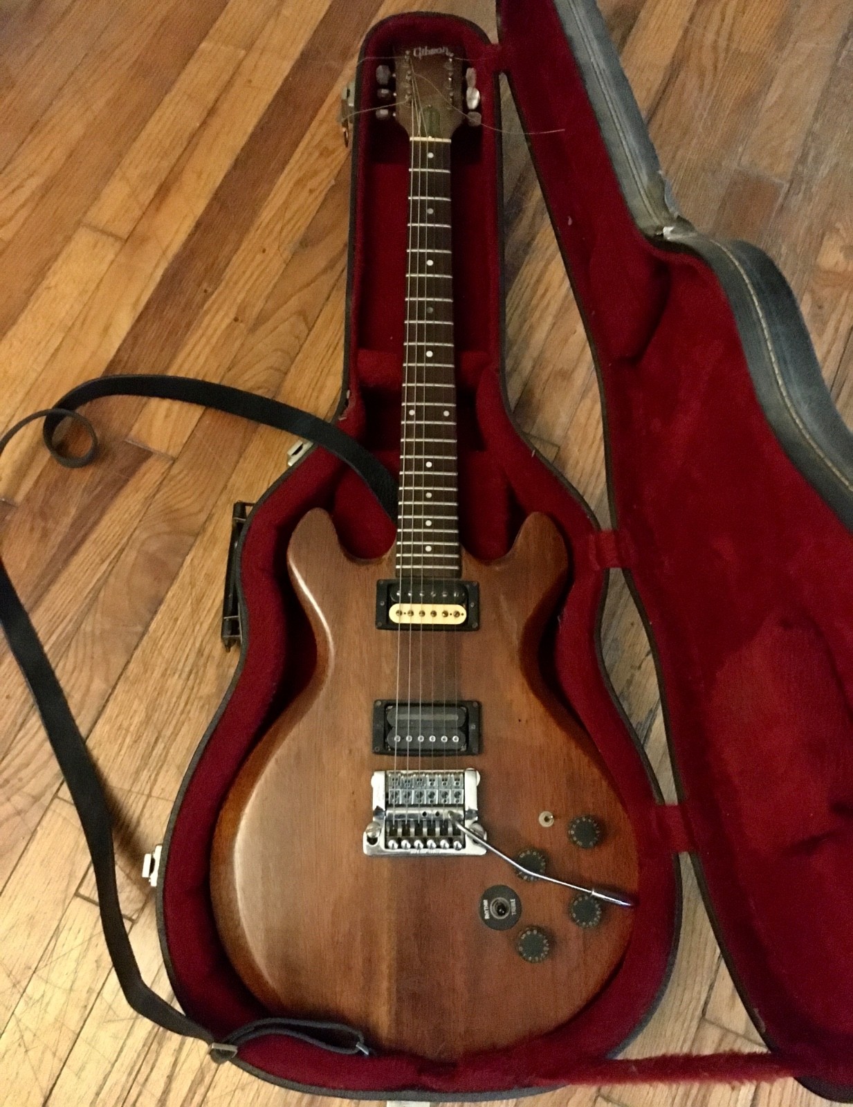 1980 Gibson Firebrand 335s Natural Mahogany