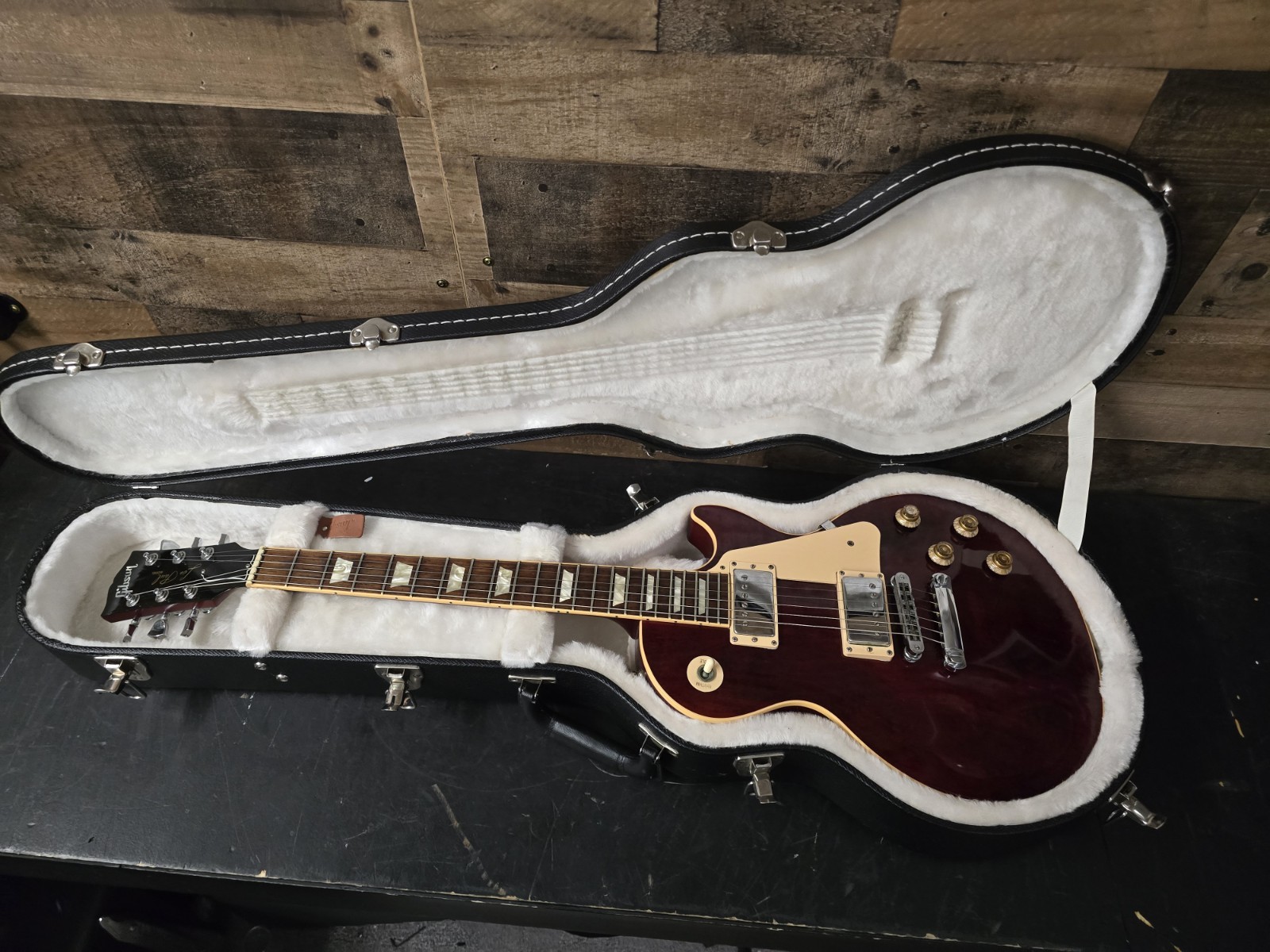 2010 Gibson Les Paul Standard Wine Red W/Ohsc 9.5 Lb