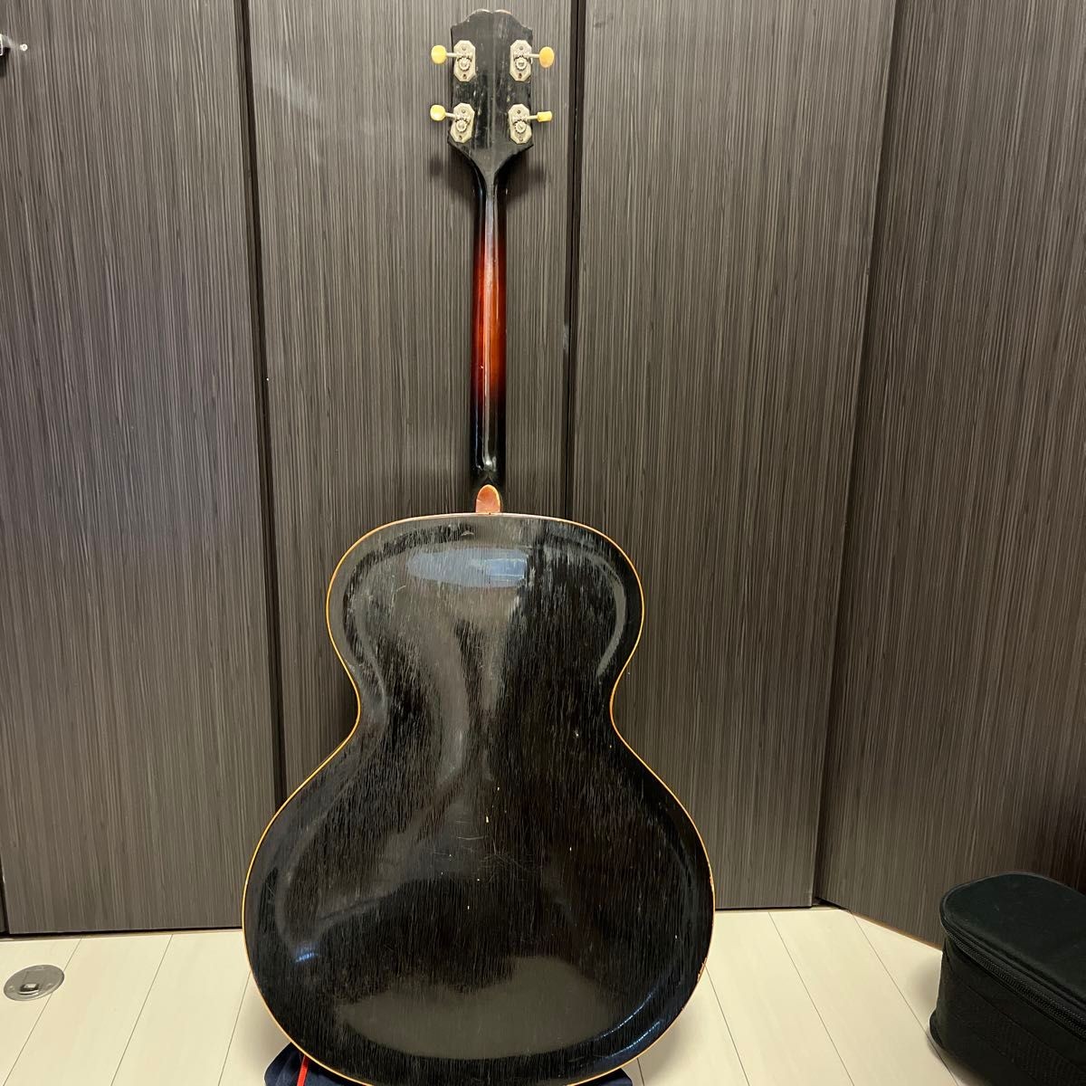 Epiphone Zenith Tenor Guitar Barcus-Berry Piezo Pickup with Case Japan