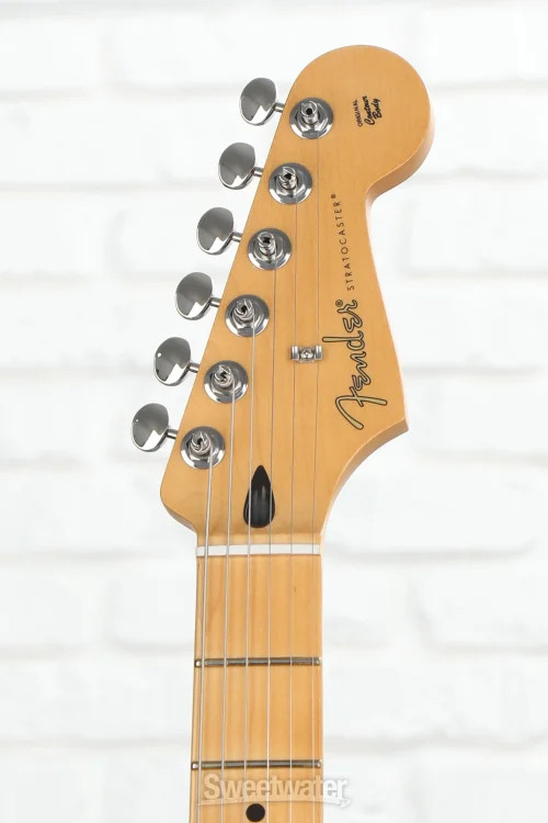 Fender Player II Stratocaster Electric Guitar – Black with Maple Fingerboard