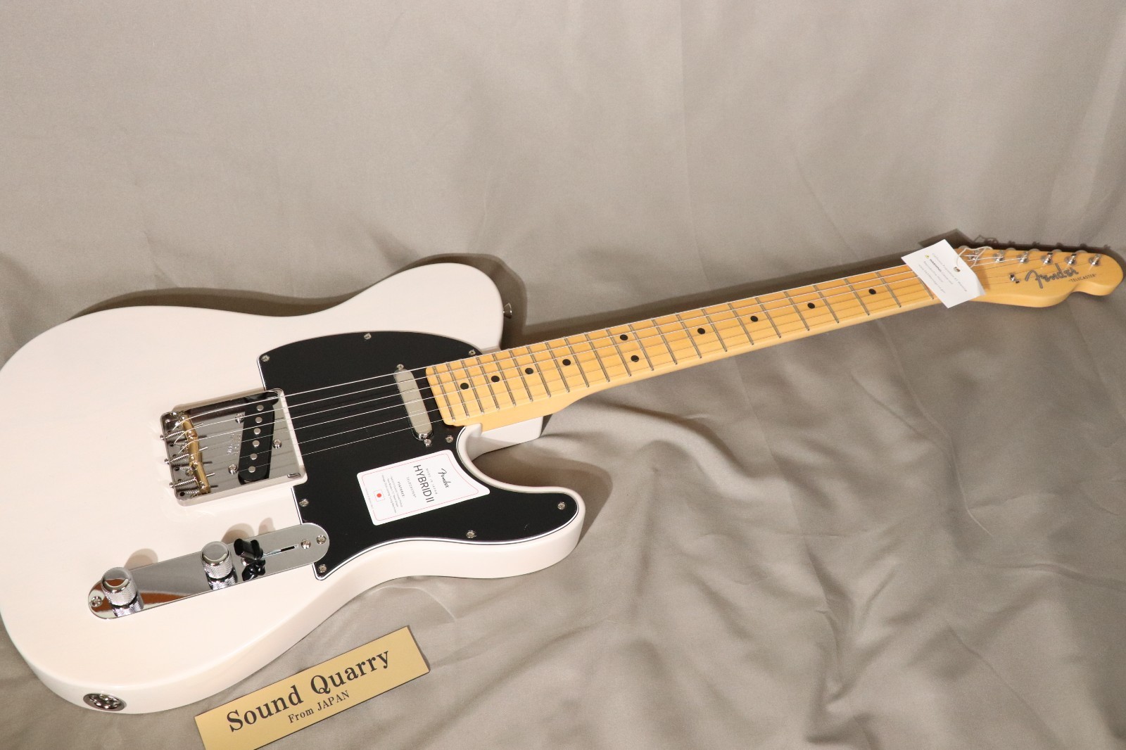 Fender Made in Japan Hybrid II Telecaster Maple US Blonde Electric Guitar Music