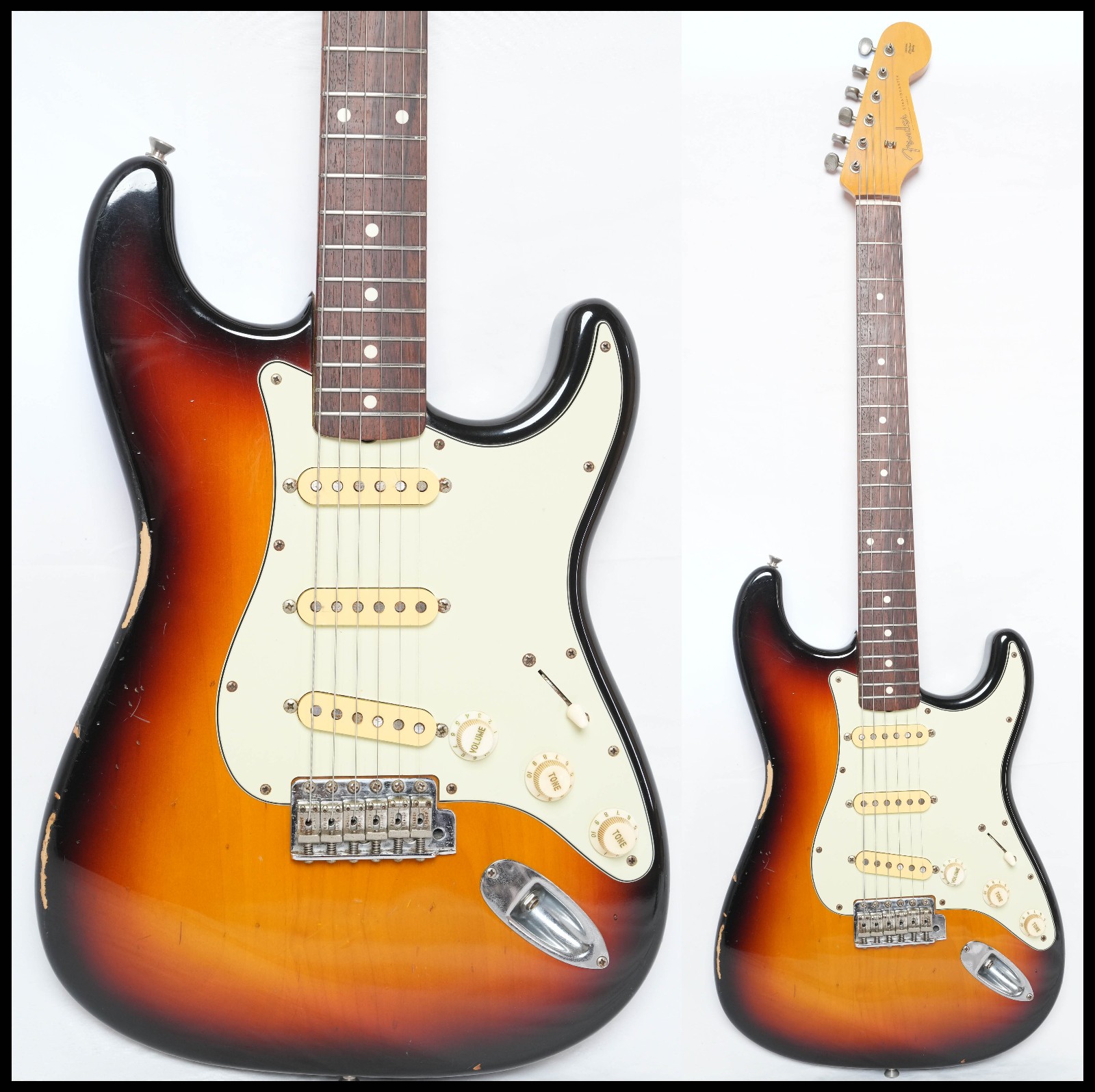 Fender Japan ST62-70TX Stratocaster 3TS (Relic finish) 1993-1994 Fujigen made