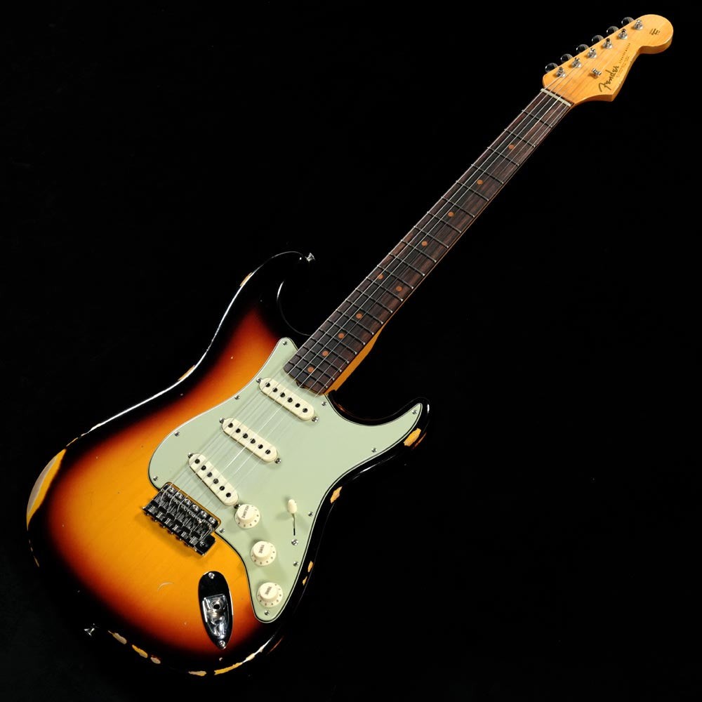 Fender Custom Shop Late 1962 Stratocaster Relic 3-Color Sunburst [CS569076]