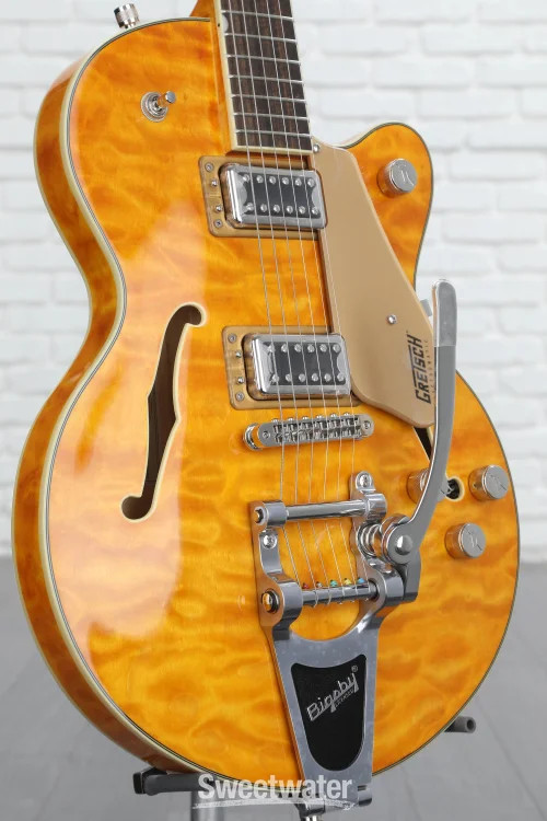 Gretsch G5655T-QM Electromatic Center Block Jr. Quilt Semi-hollowbody Electric