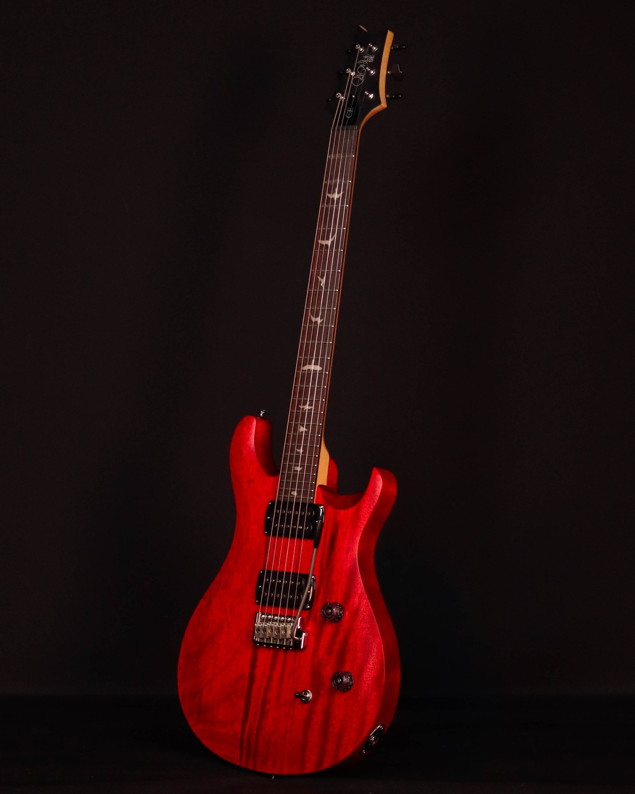 PRS SE CE24 Standard Satin, Vintage Cherry