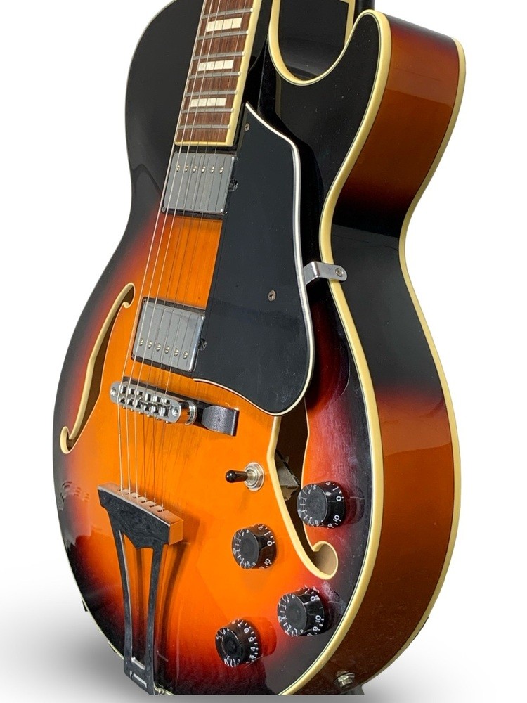 Ibanez Artcore AG75-BS Hollowbody Electric Guitar – Sunburst – With Hard Case